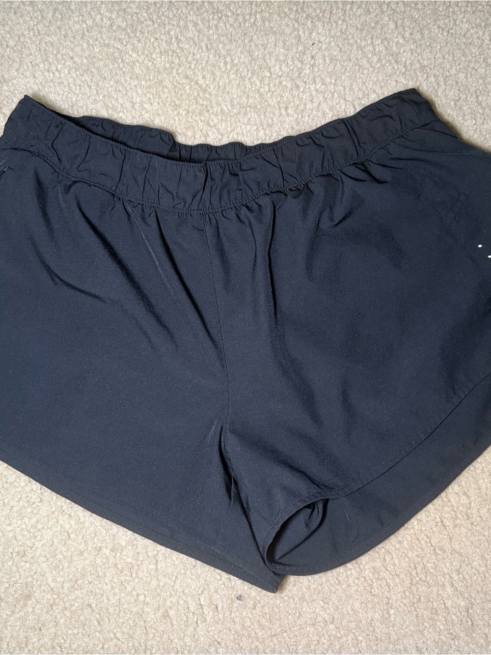 Old Navy Black Athletic Shorts with Elastic Waist